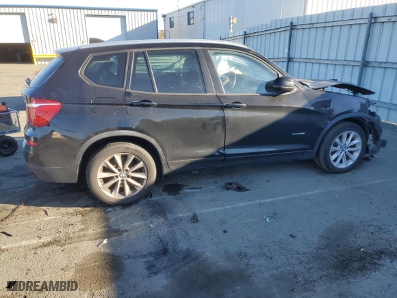 2016 BMW X3 xDrive28i with VIN 5UXWX9C55G0D74567, listed as a Copart auction lot 50083835 with 137,740 mi miles and Salvage Title. Bid and sale history available at carsss.com. Image 3.