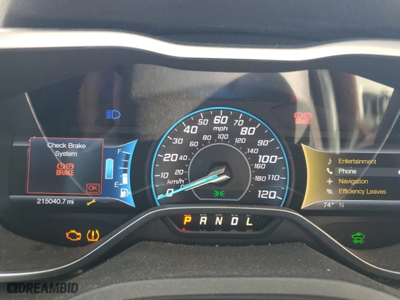 2014 Ford C-Max Hybrid SEL with VIN 1FADP5BU9EL510904, listed as a Copart auction lot 87191614 with 215,040 mi miles and Clean Title. Bid and sale history available at carsss.com. Image 9.