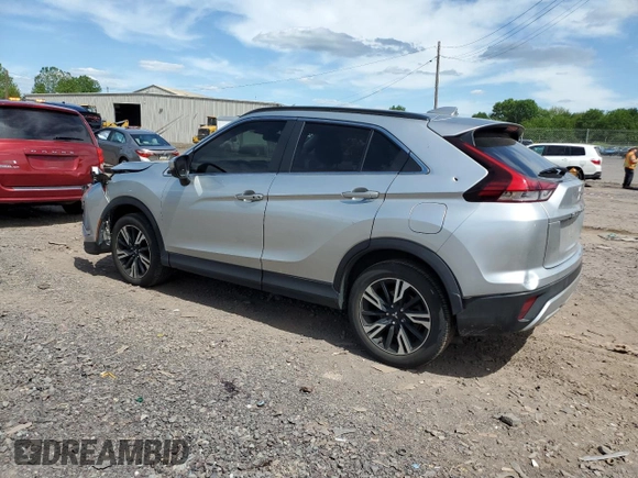 2023 Mitsubishi Eclipse Cross SE with VIN JA4ATWAA0PZ034008, listed as a Copart auction lot 57229795 with 31,713 mi miles and Salvage title. Bid and sale history available at DreamBid. Image 2.