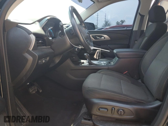 2019 Chevrolet Traverse LT Cloth with VIN 1GNERGKW7KJ161097, listed as a Copart auction lot 59215945 with 117,974 mi miles and Salvage title. Bid and sale history available at DreamBid. Image 7.