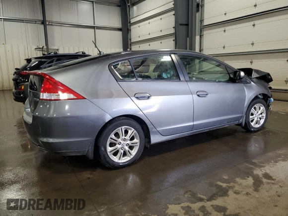 2011 Honda Insight EX with VIN JHMZE2H75BS006758, listed as a Copart auction lot 50390685 with 186,940 mi miles and Non Repairable. Bid and sale history available at DreamBid. Image 3.