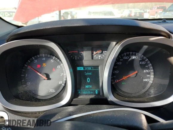 2015 Chevrolet Equinox LT with VIN 2GNFLCE32F6123294, listed as a Copart auction lot 47287155 with 186,939 mi miles and Salvage Title. Bid and sale history available at carsss.com. Image 9.