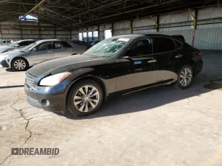 2013 Infiniti M37 with VIN JN1BY1AP5DM511286, listed as a Copart auction lot 50391645 with 195,108 mi miles and Clean Title. Bid and sale history available at carsss.com. Image 1.