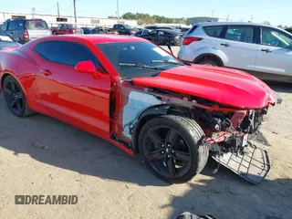 2019 Chevrolet Camaro 1LT with VIN 1G1FB1RS0K0139541, listed as a IAAI auction lot 41674031 with 62,602 mi miles. Bid and sale history available at carsss.com. Image 1.
