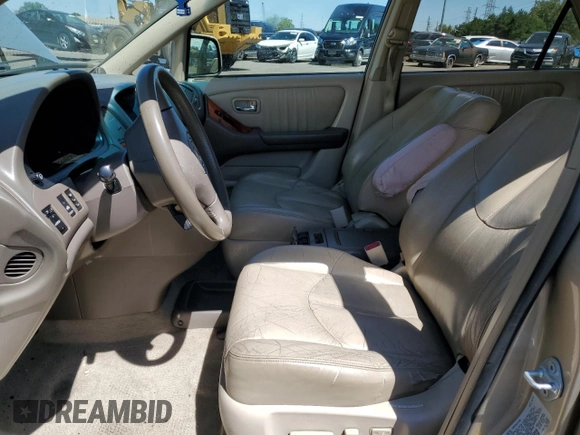 2002 Lexus RX 300 with VIN JTJGF10U620144786, listed as a Copart auction lot 65256724 with 276,954 mi miles and Non Repairable. Bid and sale history available at carsss.com. Image 7.