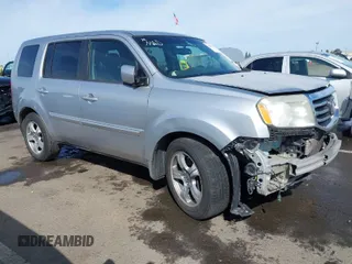 2012 Honda Pilot EX-L with VIN 5FNYF4H54CB033968, listed as a IAAI auction lot 41829628 with 265,486 mi miles and . Bid and sale history available at carsss.com. Image 1.