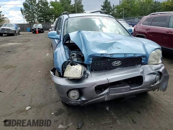 2003 Hyundai Santa Fe LX with VIN KM8SC73EX3U495459, listed as a Copart auction lot 68566604 with 155,841 mi miles and Salvage Title. Bid and sale history available at carsss.com. Image 11.