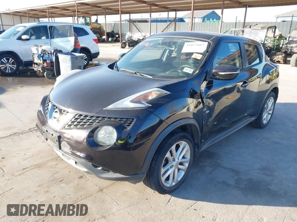 2015 Nissan Juke S with VIN JN8AF5MV1FT554780, listed as a IAAI auction lot 41853667 with 101,730 mi miles and . Bid and sale history available at carsss.com. Image 19.