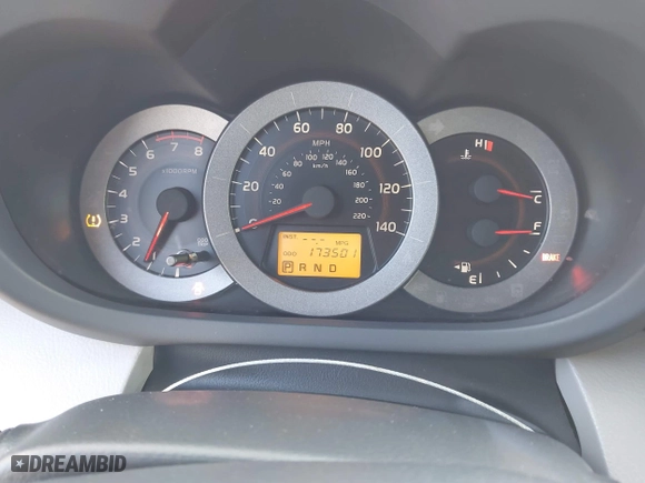 2010 Toyota RAV4 with VIN JTMZF4DVXAD028188, listed as a IAAI auction lot 41943722 with 173,501 mi miles. Bid and sale history available at carsss.com. Image 7.