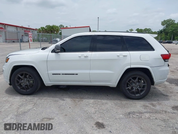 2021 Jeep Grand Cherokee Limited X z VIN 1C4RJEBG4MC679562, wystawiony jako IAAI lot #42435369 z przebiegiem 36 195 mil mil oraz . Historia ofert i sprzedaży dostępna na DreamBid. Obrazek 14.