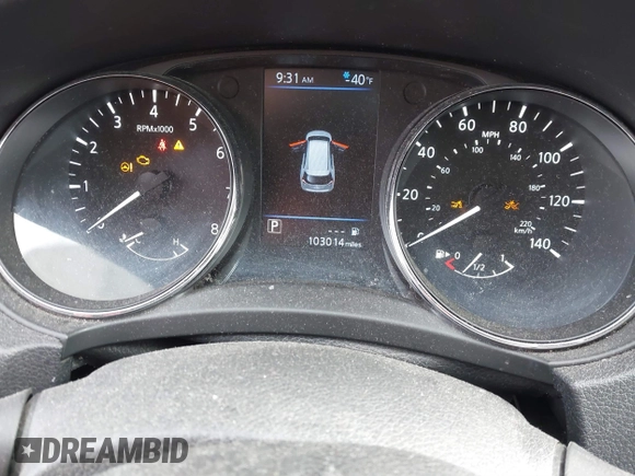 2019 Nissan Rogue SL with VIN 5N1AT2MV2KC729210, listed as a IAAI auction lot 41679641 with 103,014 mi miles and . Bid and sale history available at carsss.com. Image 7.