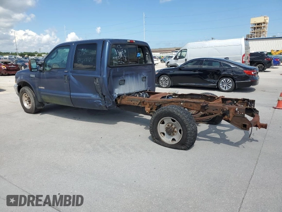 2004 Ford F-250 XL with VIN 1FTNW20P44EA58523, listed as a Copart auction lot 83796734 with Not provided miles and Non repairable. Bid and sale history available at DreamBid. Image 3.