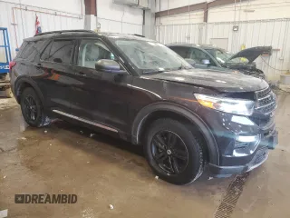 2020 Ford Explorer XLT with VIN 1FMSK8DH0LGC88692, listed as a Copart auction lot 41575285 with 133,353 mi miles and Salvage Title. Bid and sale history available at carsss.com. Image 4.