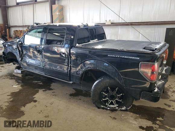 2011 Ford F-150 Lariat with VIN 1FTFW1E64BFC98094, listed as a Copart auction lot 48716675 with 245,173 mi miles and Salvage Title. Bid and sale history available at carsss.com. Image 2.