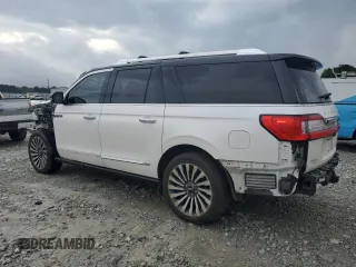 2019 Lincoln Navigator Reserve z VIN 5LMJJ3LT9KEL23311, wystawiony jako Copart lot #54022285 z przebiegiem 85 030 mil mil oraz Szkody całkowita. Historia ofert i sprzedaży dostępna na DreamBid. Obrazek 2.