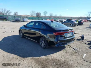 2023 Kia Forte GT-Line with VIN 3KPF54AD2PE533568, listed as a IAAI auction lot 41617139 with 61,368 mi miles. Bid and sale history available at carsss.com. Image 3.