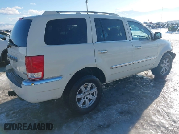 2008 Chrysler Aspen Limited with VIN 1A8HX58278F106500, listed as a IAAI auction lot 41265952 with 248,907 mi miles and . Bid and sale history available at DreamBid. Image 4.