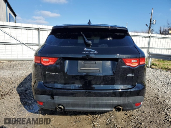 2017 Jaguar F-Pace 35t with VIN SADCS2BV3HA056133, listed as a Copart auction lot 85580354 with 92,504 mi miles and Clean Title. Bid and sale history available at DreamBid. Image 6.