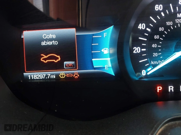 2019 Ford Fusion Titanium with VIN 3FA6P0D93KR138574, listed as a IAAI auction lot 41967094 with 118,297 mi miles. Bid and sale history available at carsss.com. Image 15.