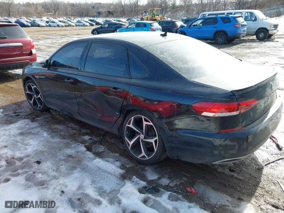 2020 Volkswagen Passat 2.0T R-Line with VIN 1VWMA7A3XLC022457, listed as a IAAI auction lot 41650602 with 77,951 mi miles. Bid and sale history available at carsss.com. Image 3.