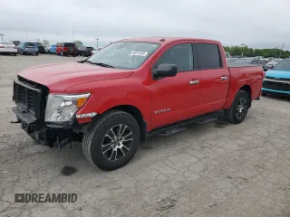 2021 Nissan Titan Pro-4X z VIN 1N6AA1ED7MN500195, wystawiony jako Copart lot #56515535 z przebiegiem 88 826 mil mil oraz Szkoda całkowita • Salvage title. Historia ofert i sprzedaży dostępna na DreamBid. Obrazek 1.