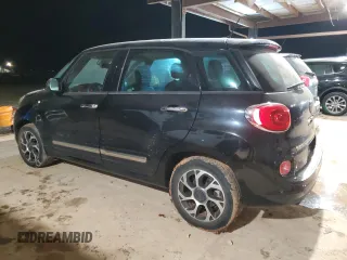 2014 FIAT 500L Lounge with VIN ZFBCFACH7EZ022649, listed as a Copart auction lot 87947995 with 40,969 mi miles and Salvage Title. Bid and sale history available at DreamBid. Image 2.