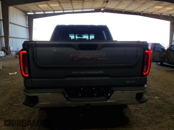 2021 GMC Sierra 1500 SLT with VIN 3GTP8DED1MG232165, listed as a Copart auction lot 76678214 with 112,274 mi miles and Clean title. Bid and sale history available at DreamBid. Image 6.