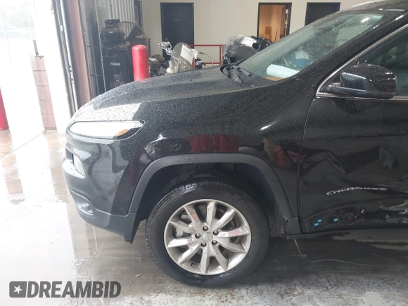 2016 Jeep Cherokee Limited with VIN 1C4PJMDSXGW233096, listed as a IAAI auction lot 42337333 with 39,475 mi miles and . Bid and sale history available at DreamBid. Image 17.