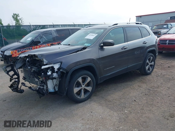 2019 Jeep Cherokee High Altitude with VIN 1C4PJMDX4KD260309, listed as a IAAI auction lot 42594817 with 63,664 mi miles and . Bid and sale history available at DreamBid. Image 18.