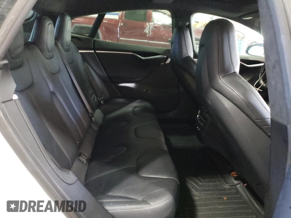 2016 Tesla Model S 90D with VIN 5YJSA1E2XGF160386, listed as a Copart auction lot 49360245 with 153,105 mi miles and Salvage Title. Bid and sale history available at DreamBid. Image 10.