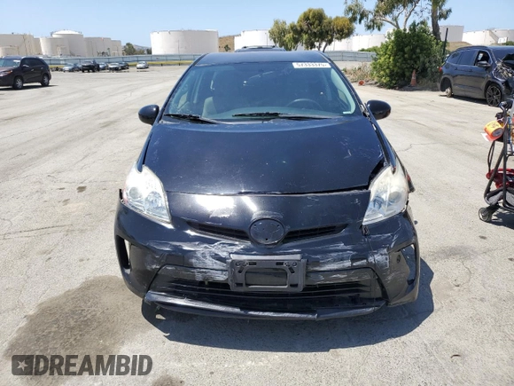 2014 Toyota Prius Four with VIN JTDKN3DU1E1754700, listed as a Copart auction lot 57333375 with Not Provided miles and Salvage Title. Bid and sale history available at DreamBid. Image 5.