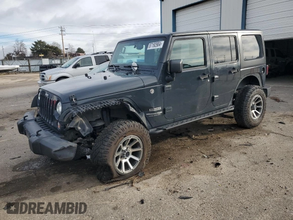 2018 Jeep Wrangler JK Unlimited Sport with VIN 1C4BJWDG0JL834219, listed as a Copart auction lot 87192904 with 77,452 mi miles and Salvage Title. Bid and sale history available at carsss.com. Image 1.