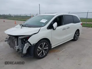 2019 Honda Odyssey Elite with VIN 5FNRL6H96KB022514, listed as a IAAI auction lot 41867864 with 62,749 mi miles and . Bid and sale history available at DreamBid. Image 17.