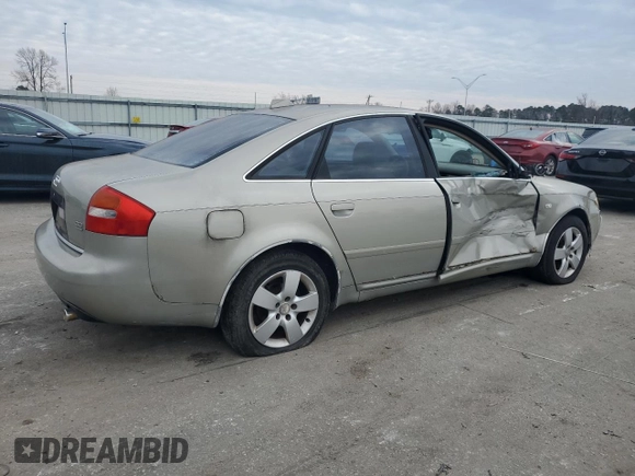 2004 Audi A6 3.0L with VIN WAULT64B64N049177, listed as a Copart auction lot 42530925 with 208,001 mi miles and Salvage Title. Bid and sale history available at carsss.com. Image 3.