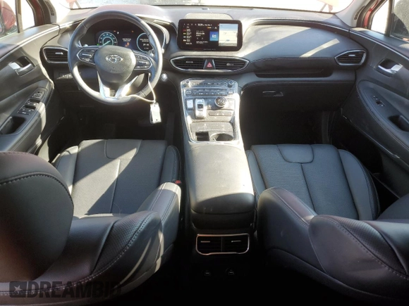 2023 Hyundai Santa Fe Hybrid SEL Premium with VIN 5NMS3DA1XPH010897, listed as a Copart auction lot 82790864 with 24,015 mi miles and Salvage Title. Bid and sale history available at carsss.com. Image 8.