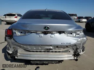 2022 Lexus ES with VIN 58ACZ1B10NU126958, listed as a Copart auction lot 49055705 with 38,167 mi miles and Salvage Title. Bid and sale history available at carsss.com. Image 6.