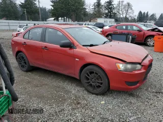 2008 Mitsubishi Lancer DE with VIN JA3AU16U78U019107, listed as a Copart auction lot 50465755 with 219,702 mi miles and Salvage Title. Bid and sale history available at carsss.com. Image 4.