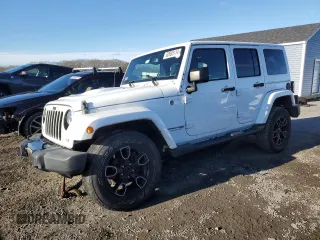 2018 Jeep Wrangler JK Unlimited Sahara with VIN 1C4BJWEG9JL863359, listed as a Copart auction lot 82865114 with 42,607 mi miles and Salvage Title. Bid and sale history available at carsss.com. Image 1.