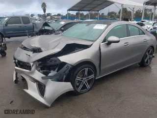 2020 Mercedes-Benz CLA with VIN WDD5J4GB6LN077972, listed as a IAAI auction lot 41529670 with 90,356 mi miles. Bid and sale history available at carsss.com. Image 2.