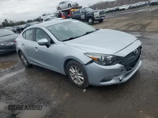 2017 Mazda 3 Sport with VIN 3MZBN1U75HM119823, listed as a Copart auction lot 52610235 with 77,034 mi miles and Salvage Title. Bid and sale history available at DreamBid. Image 4.