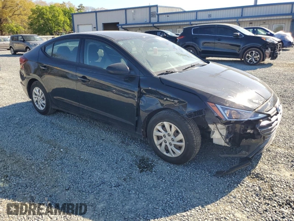 2019 Hyundai Elantra SE with VIN 5NPD74LFXKH431973, listed as a Copart auction lot 50678035 with 114,231 mi miles and Salvage Title. Bid and sale history available at DreamBid. Image 4.