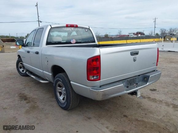 2005 Dodge Ram 1500 SLT with VIN 1D7HA18N65J530633, listed as a IAAI auction lot 41645647 with 156,179 mi miles. Bid and sale history available at carsss.com. Image 3.