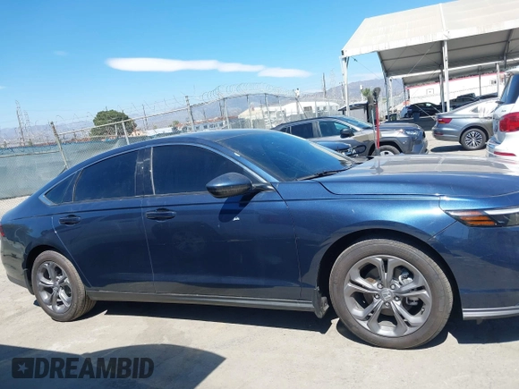 2024 Honda Accord EX with VIN 1HGCY1F3XRA089582, listed as a IAAI auction lot 42695996 with 2,618 mi miles and . Bid and sale history available at DreamBid. Image 13.