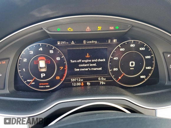 2018 Audi Q7 Premium Plus z VIN WA1LHAF7XJD017439, wystawiony jako Copart lot #58097495 z przebiegiem 59 712 mil mil oraz Szkoda całkowita • Salvage title. Historia ofert i sprzedaży dostępna na DreamBid. Obrazek 9.