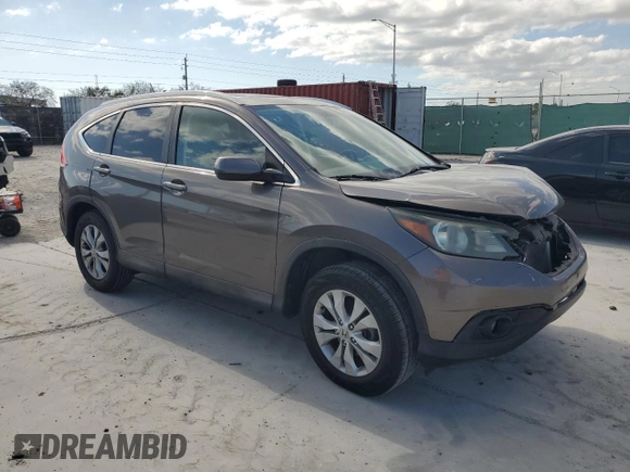 2014 Honda CR-V EX-L with VIN 2HKRM3H79EH512414, listed as a Copart auction lot 53262535 with 90,978 mi miles and Salvage Title. Bid and sale history available at carsss.com. Image 4.