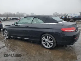 2018 Mercedes-Benz C 300 with VIN WDDWK4KB8JF679594, listed as a Copart auction lot 84834874 with 74,060 mi miles and Salvage title. Bid and sale history available at DreamBid. Image 2.
