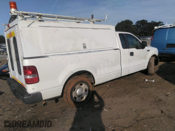 2008 Ford F-150 XL with VIN 1FTRF12208KB87671, listed as a IAAI auction lot 42556403 with 119,891 mi miles and . Bid and sale history available at DreamBid. Image 4.