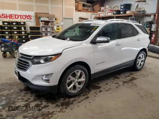 2021 Chevrolet Equinox Premier z VIN 3GNAXXEV8MS115402, wystawiony jako Copart lot #55527835 z przebiegiem 111 704 mil mil oraz Czysty tytuł • Clean title. Historia ofert i sprzedaży dostępna na DreamBid. Obrazek 1.