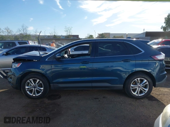 2016 Ford Edge SEL z VIN 2FMPK3J92GBB94624, wystawiony jako IAAI lot #41682327 z przebiegiem 106 232 mil mil oraz . Historia ofert i sprzedaży dostępna na DreamBid. Obrazek 15.