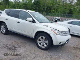 2006 Nissan Murano SL z VIN JN8AZ08W16W530815, wystawiony jako IAAI lot #42275429 z przebiegiem 134 000 mil mil oraz . Historia ofert i sprzedaży dostępna na DreamBid. Obrazek 1.